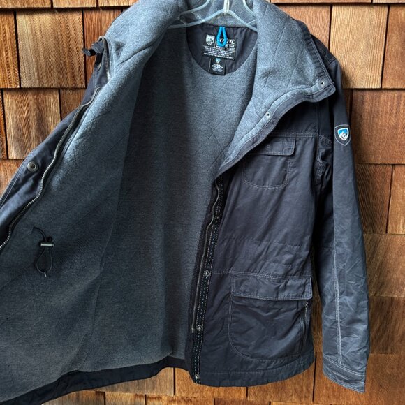 Kuhl Born In The Mountains Black/Gray Projekt Jacket in Women's Large - Picture 7 of 14